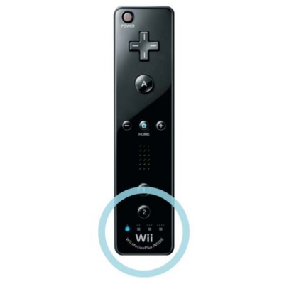Nintendo Wii Remote Plus Mando Negro